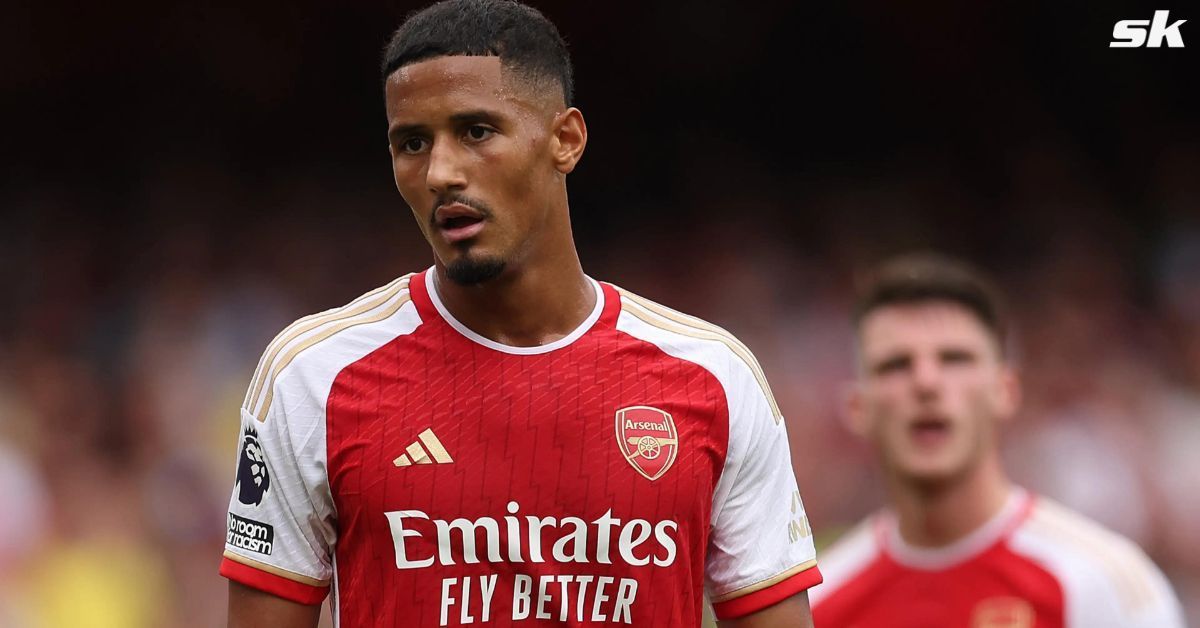 Arsenal defender William Saliba