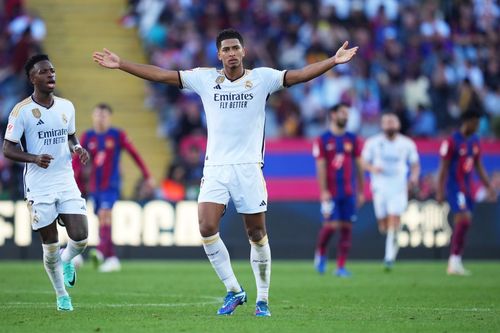 Jude Bellingham's double helped Real Madrid beat Barcelona.