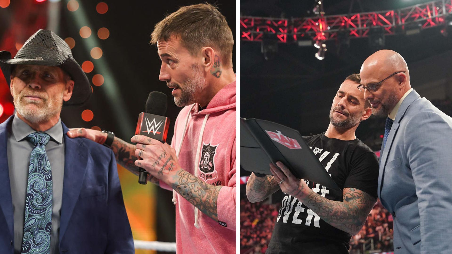 CM Punk officially signed with WWE RAW this week