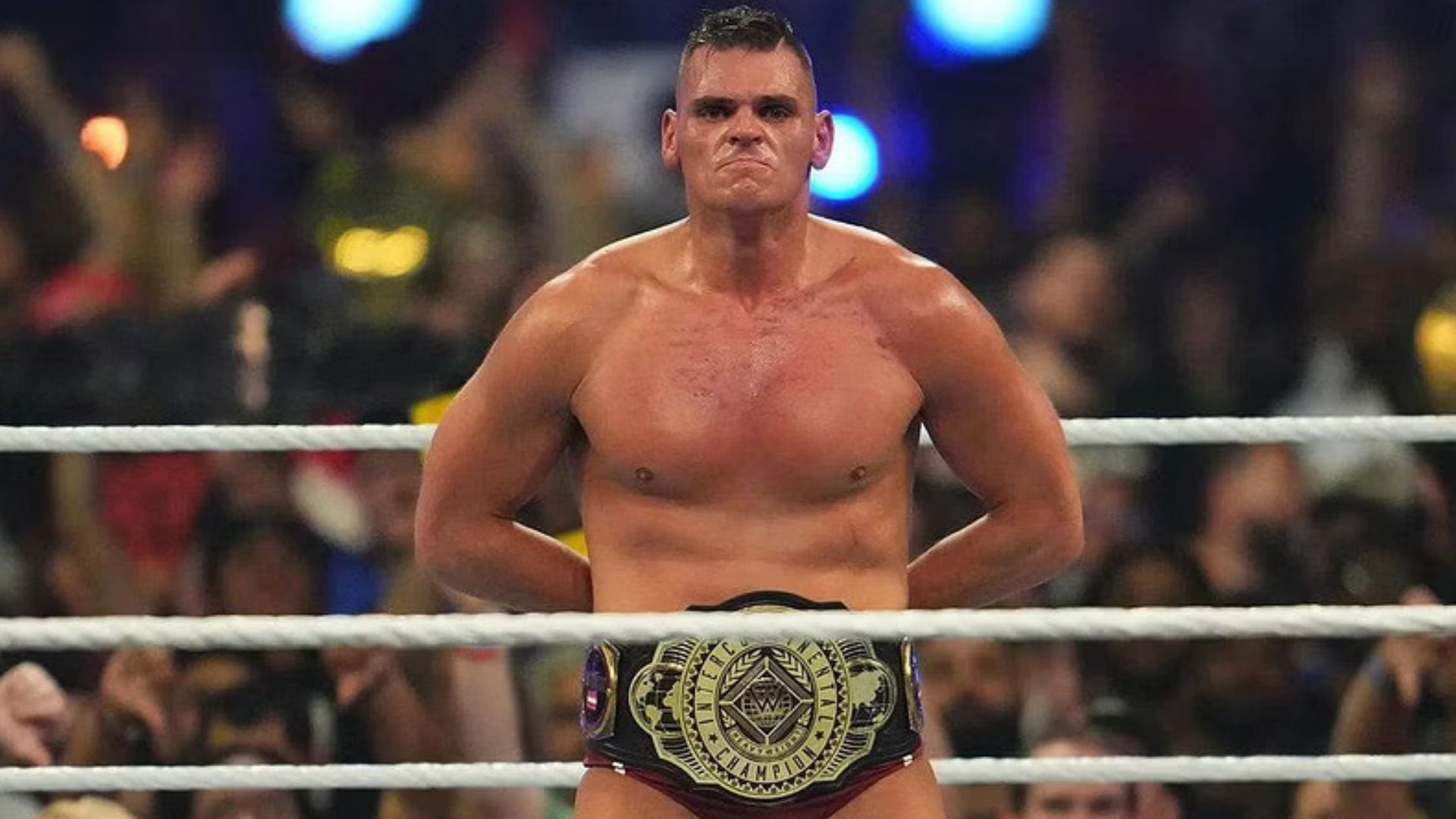 Gunther recently defended the Intercontinental Championship. Image Credits: X