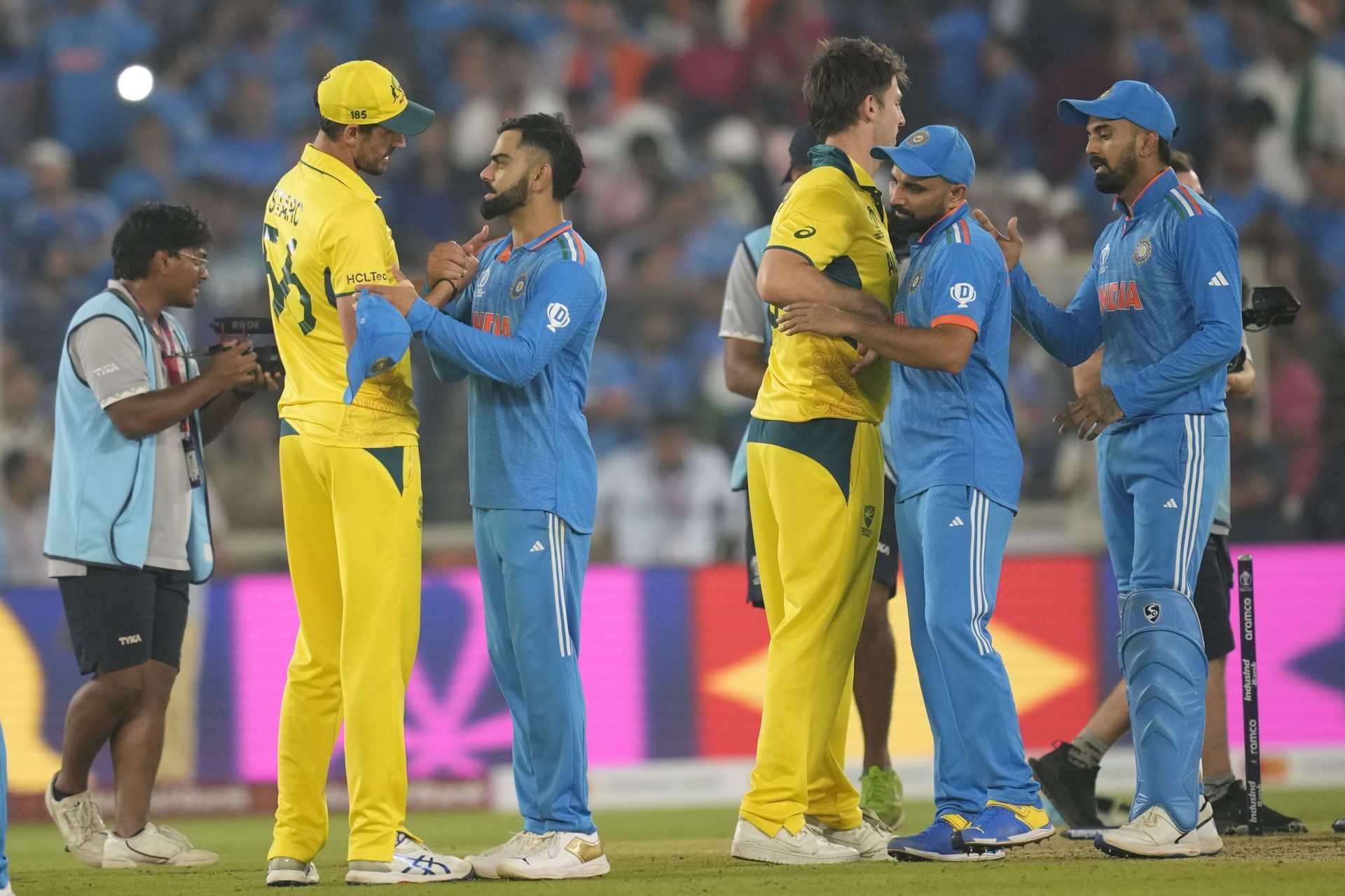 India lost the 2023 World Cup final to Australia. (Pic: AP)