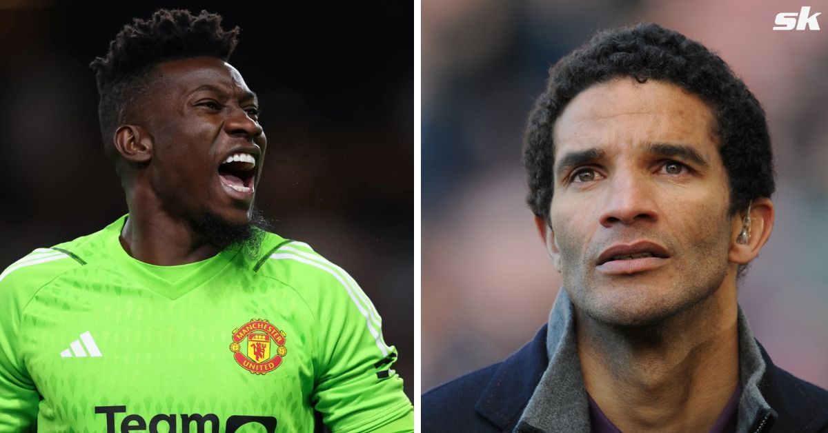 Andre Onana and David James       