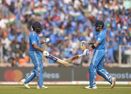 Rohit Sharma and Virat Kohli haven't played T20I cricket since last year's T20 World Cup. [P/C: AP]