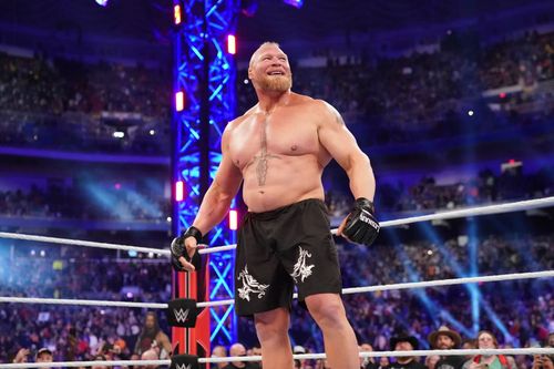 The Beast Incarnate Brock Lesnar.