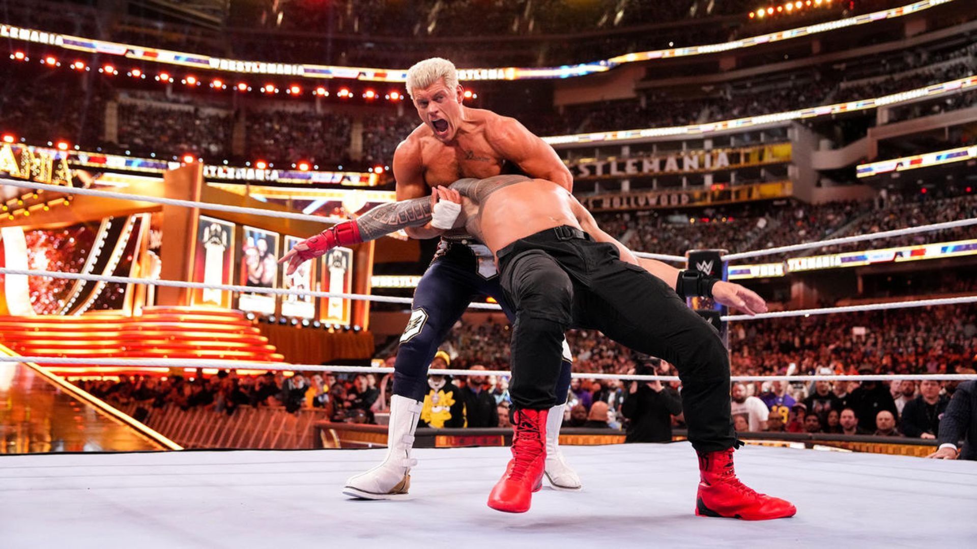 Cody nearly defeated Roman at WrestleMania 39