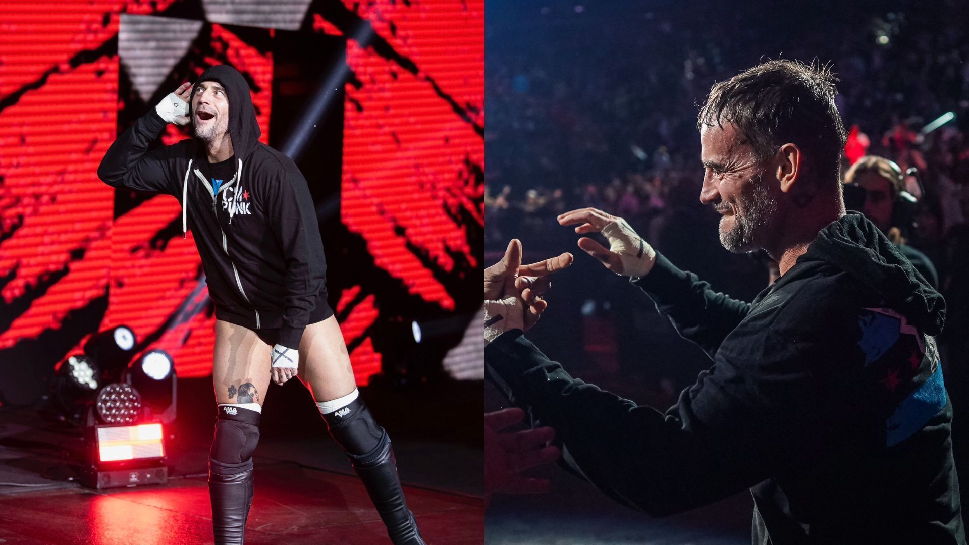 CM Punk made his return to in-ring action for WWE at the MSG Live Event