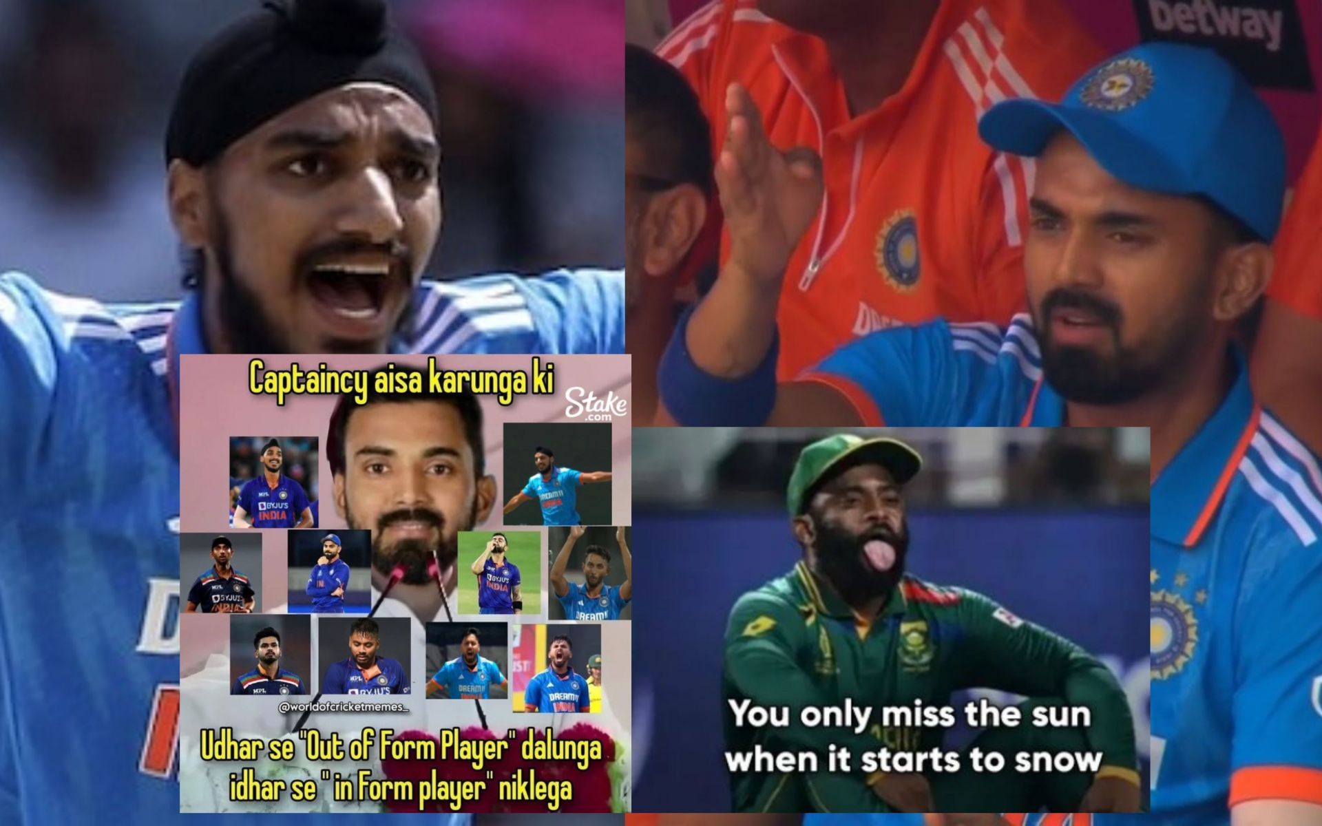 Fans react after India