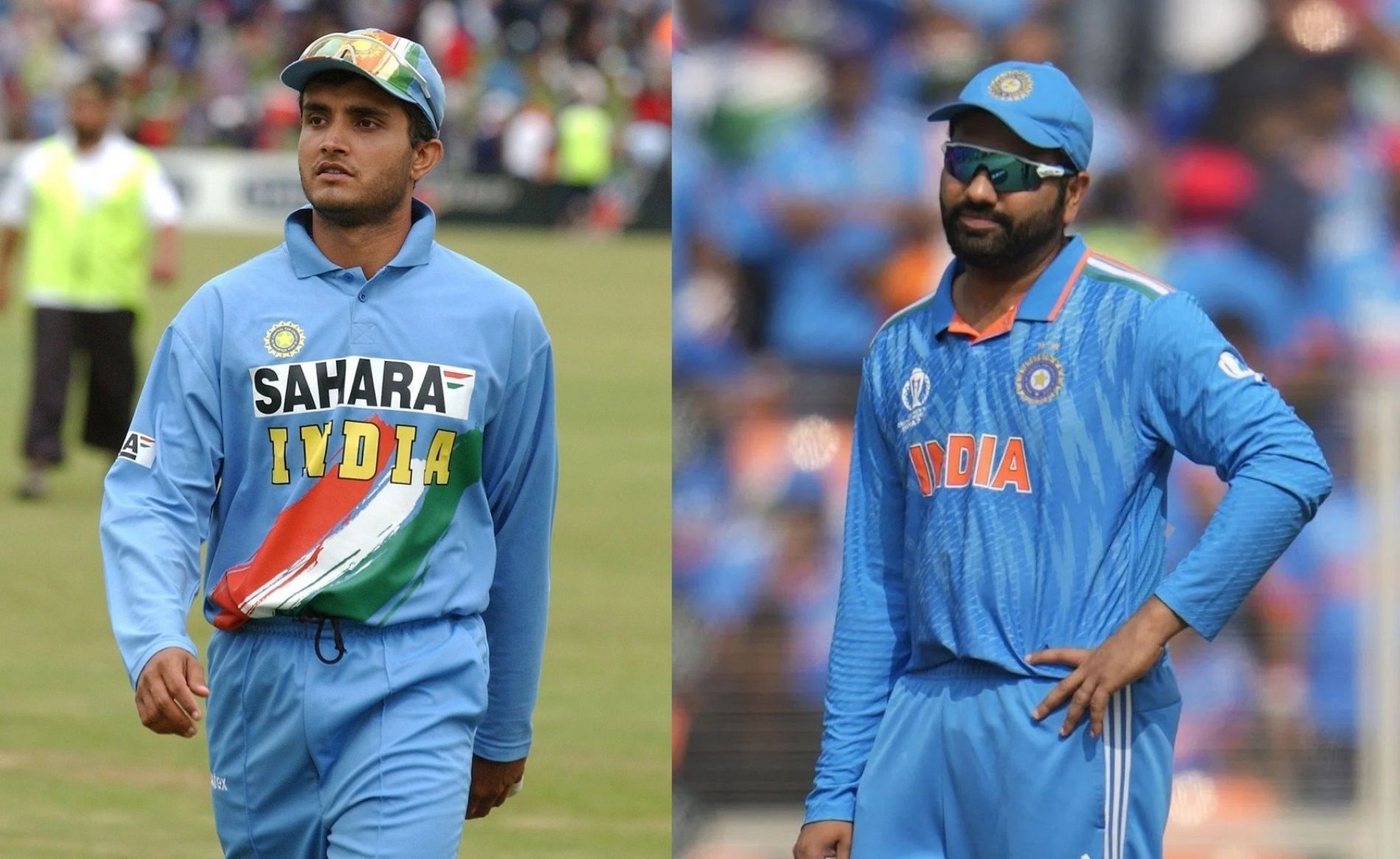 Sourav Ganguly, Rohit Sharma 