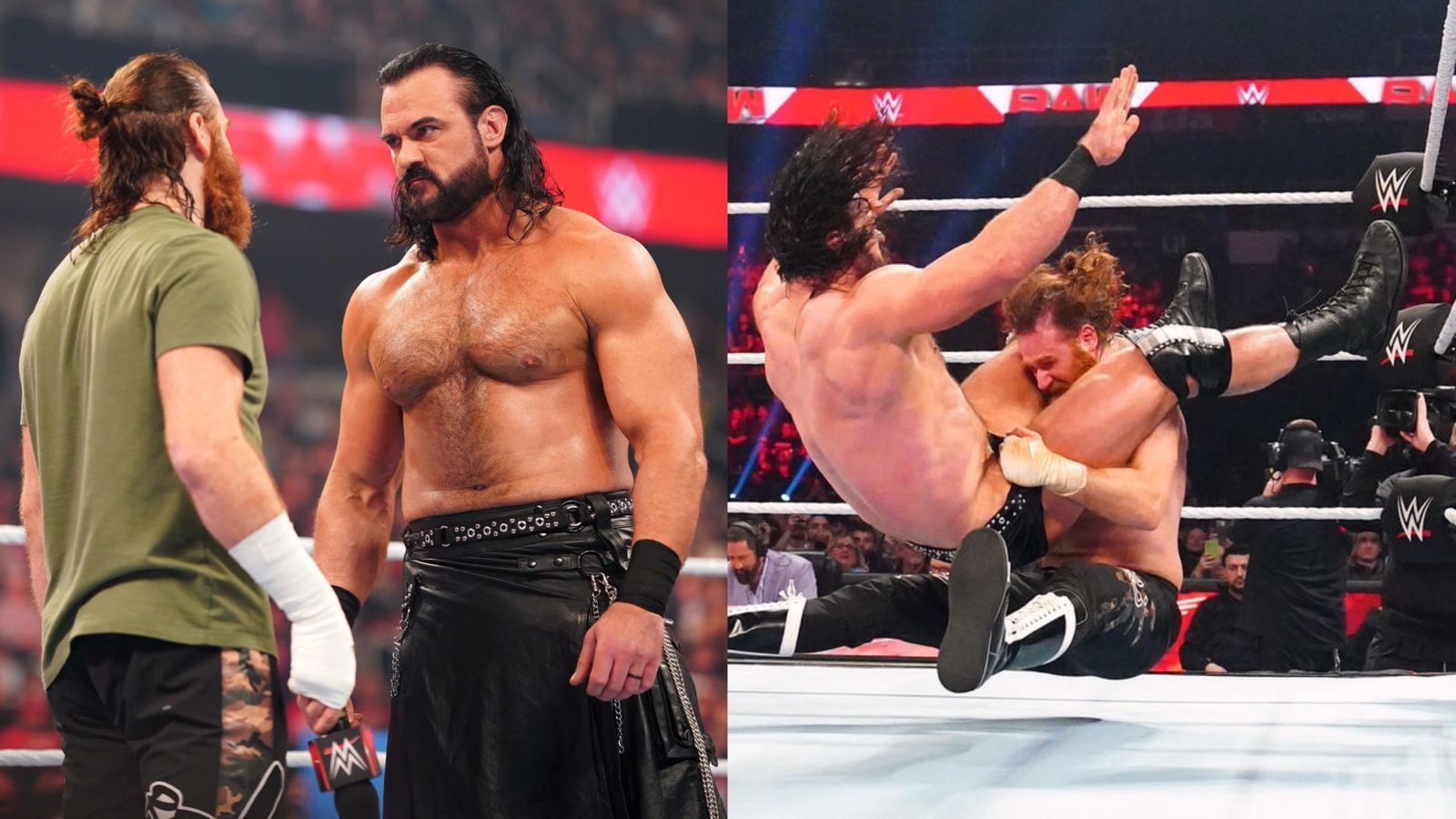 Drew McIntyre and Sami Zayn collided on WWE RAW this week!