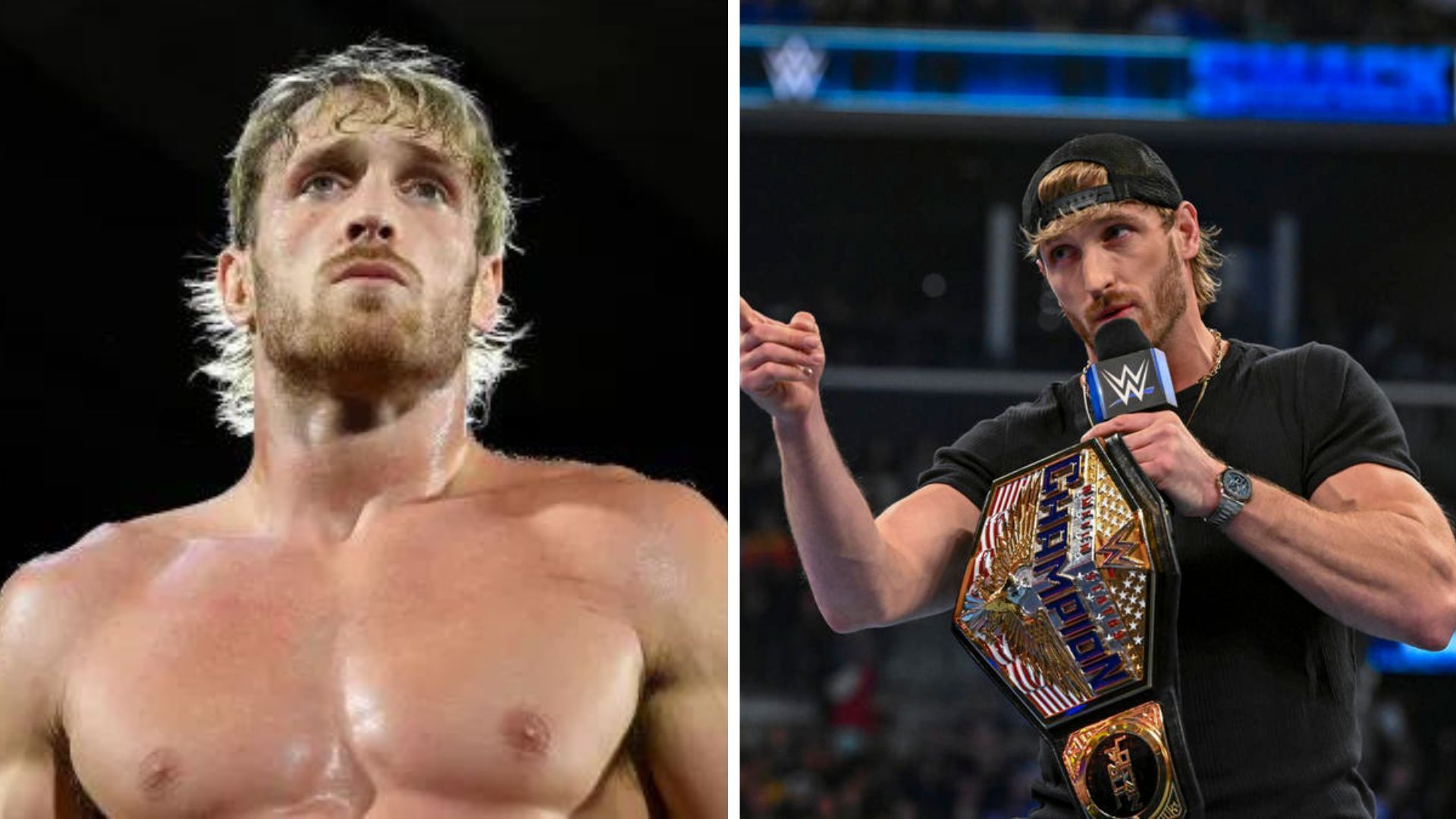 Logan Paul won his first WWE title in November 2023