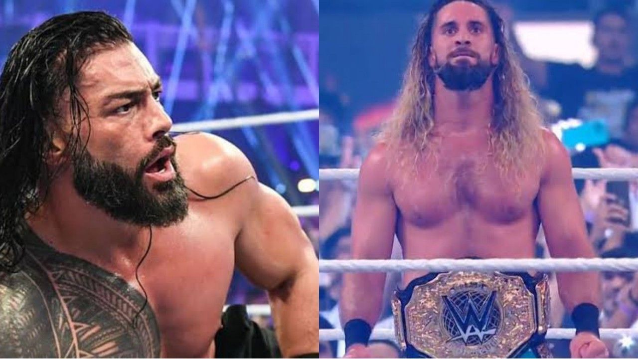 WWE सुपरस्टार्स रोमन रेंस और सैथ रॉलिंस 