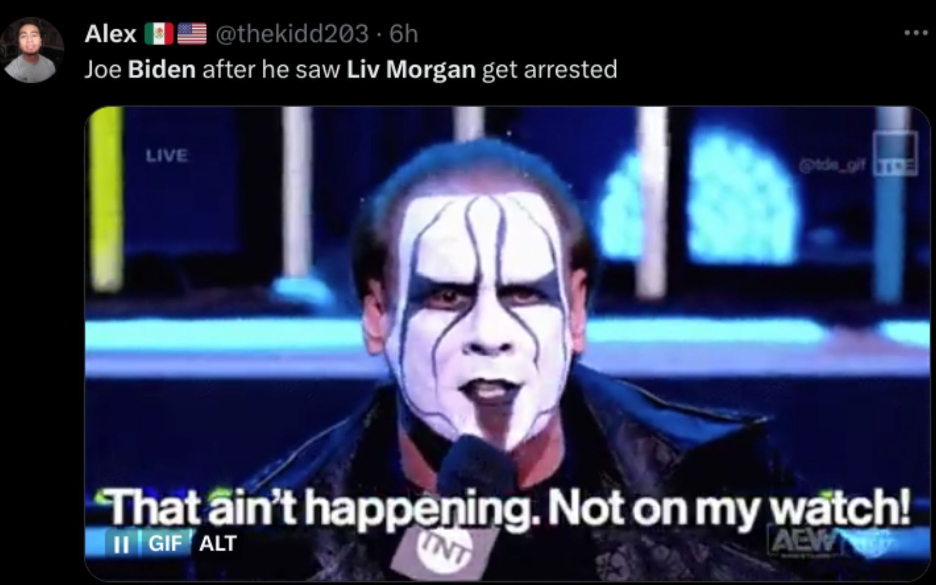 Another hilarious tweet about Biden and Morgan