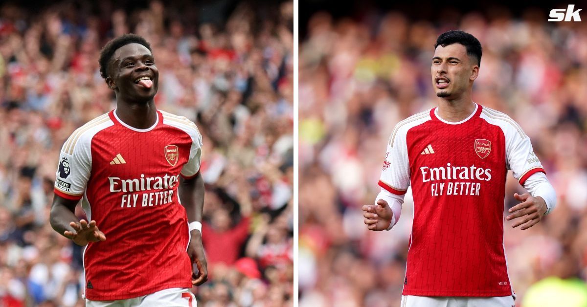 Gabriel Martinelli on playing with Bukayo Saka at Arsenal