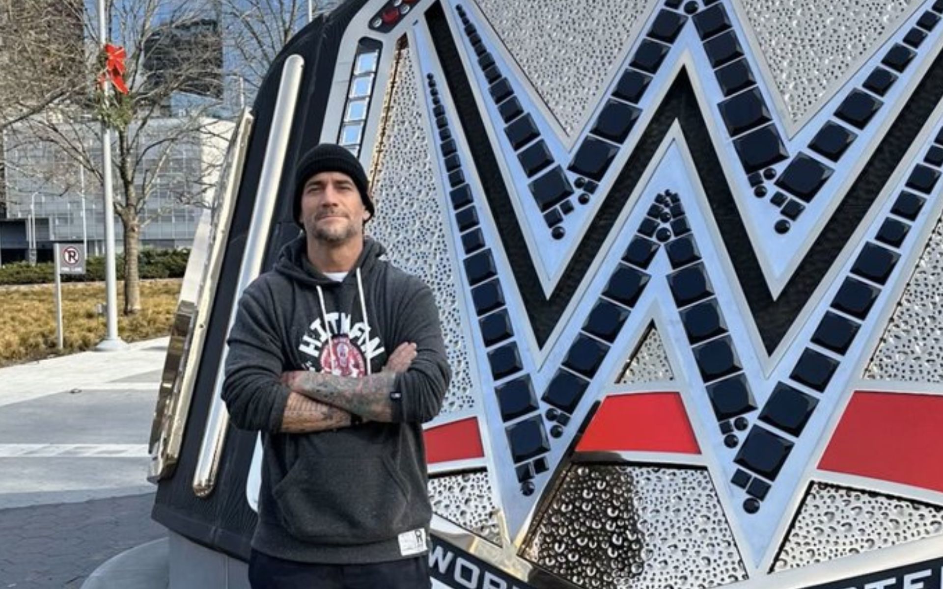 Punk posted a photo in Bridgeport ahead of Deadline