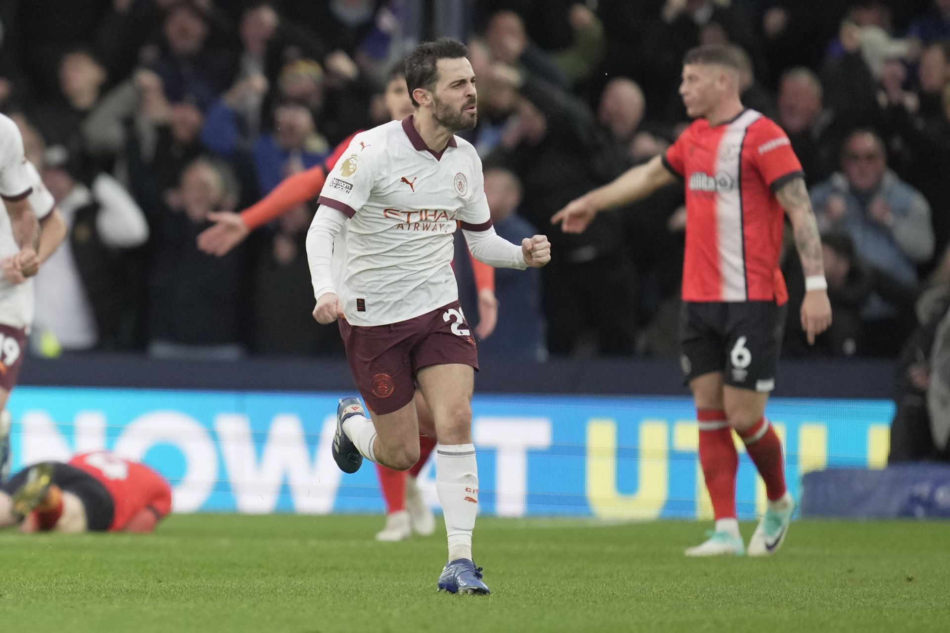 Bernardo was extremely influential in Manchester City&#039;s win, bagging the equaliser.