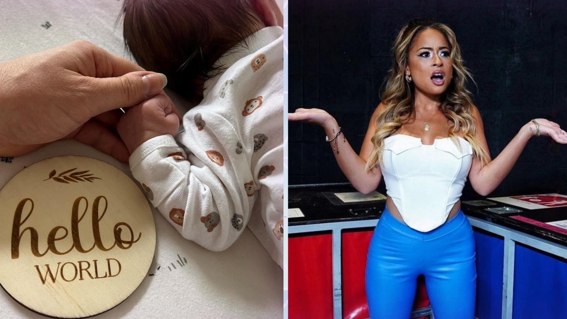 Ex-WWE star sends heartfelt message to Kayla Braxton just days after giving  birth