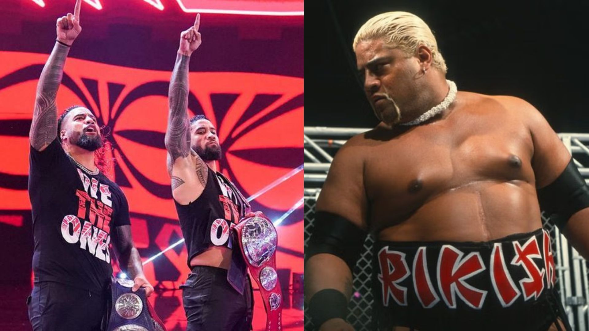 The Usos are sons of WWE legend Rikishi