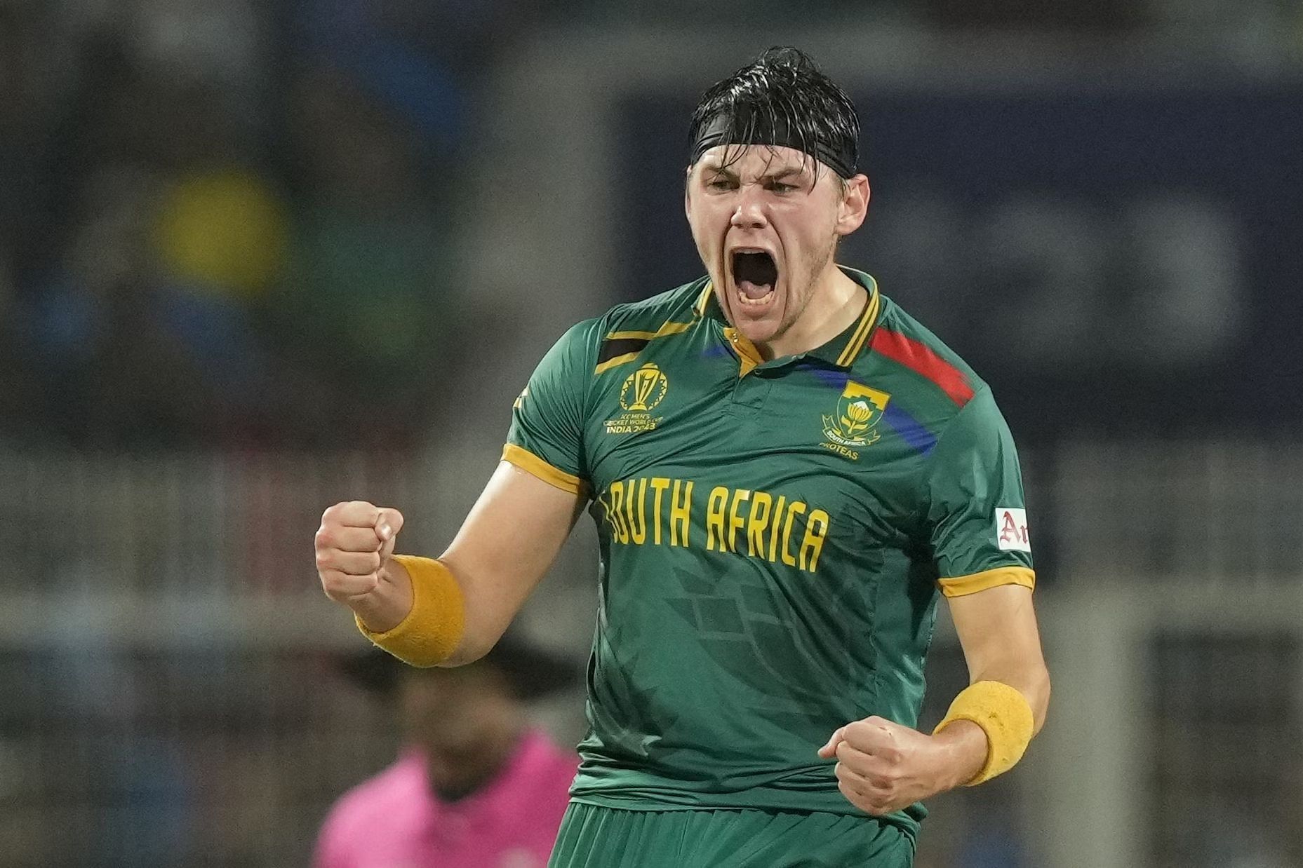 Gerald Coetzee excelled for South Africa in the 2023 ODI World Cup. [P/C: AP]