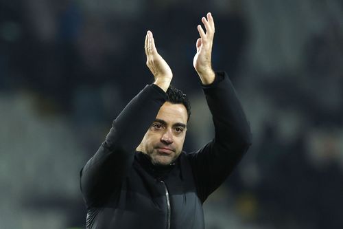 Barca manager Xavi Hernandez