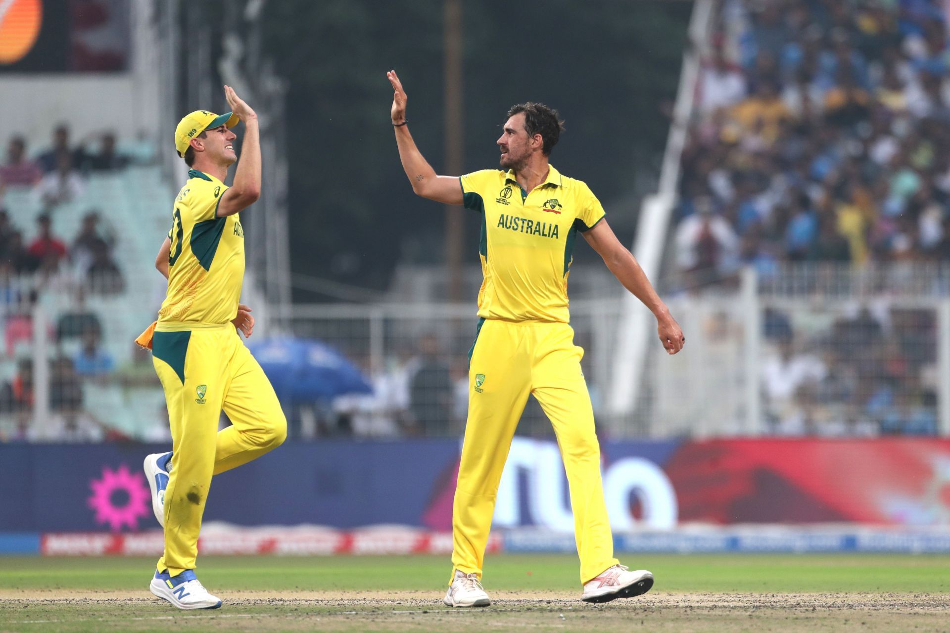Mitchell Starc lifted his game in the World Cup knockouts. (Pic: Getty Images)