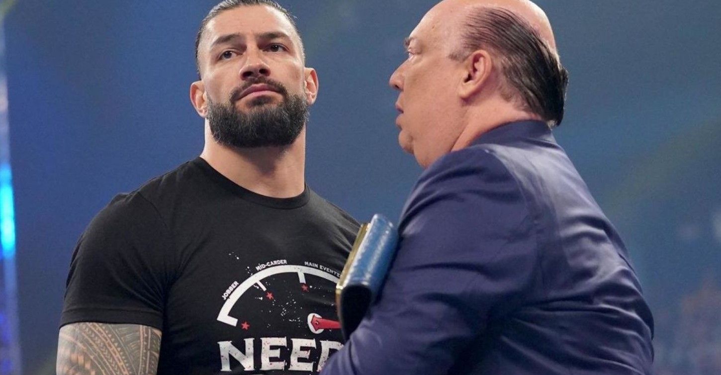 Undisputed WWE Universal Champion Roman Reigns w/Paul Heyman