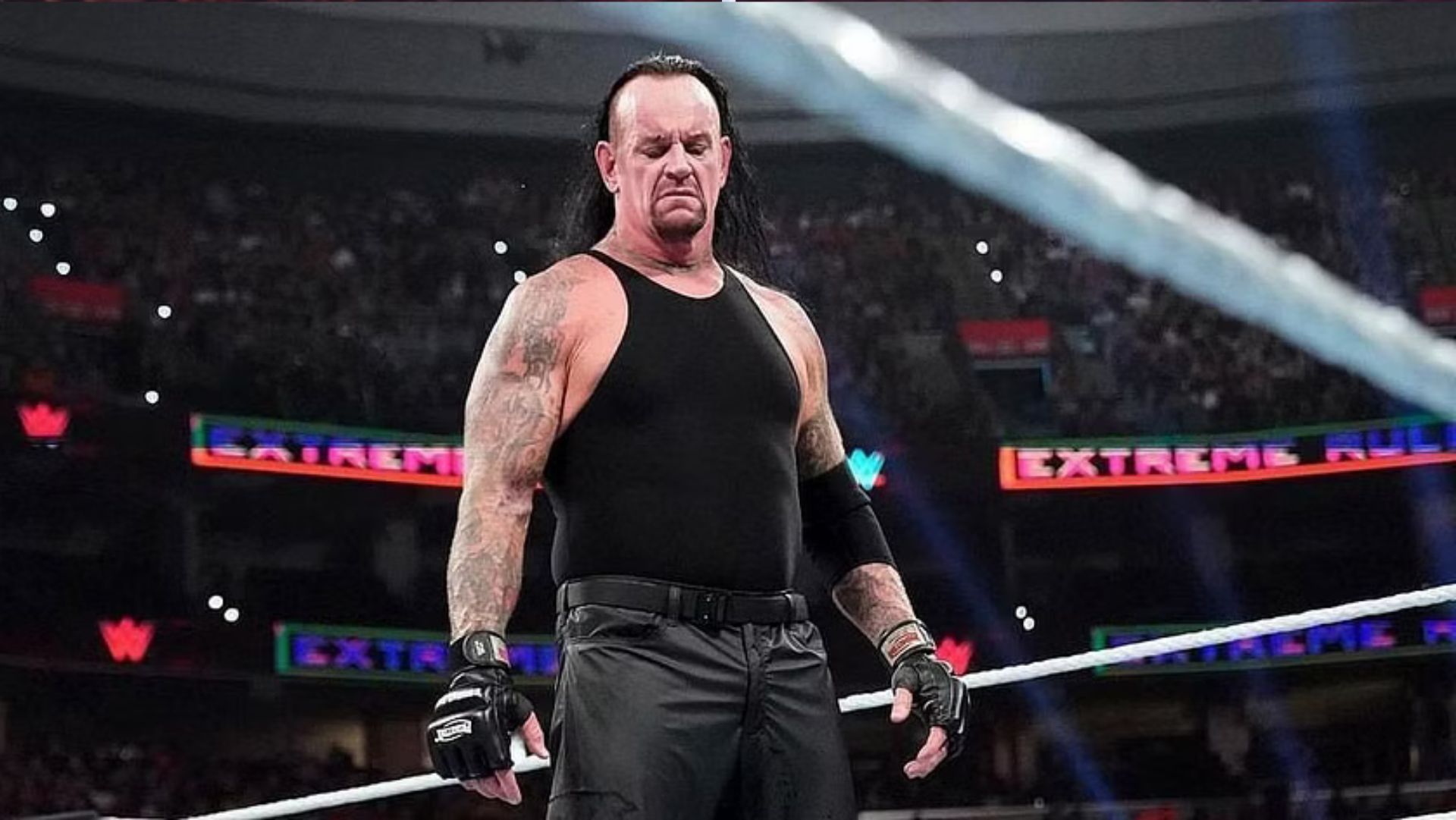 The Undertaker was one of the first for a cinematic match.