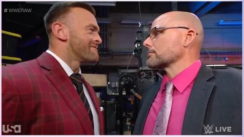 Nick Aldis and Adam Pearce.