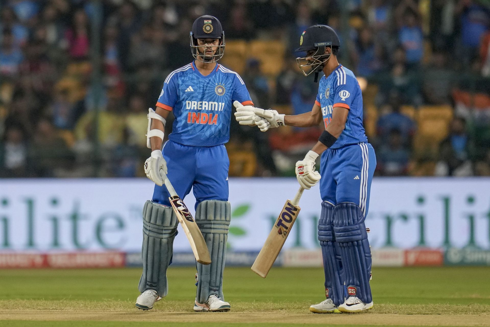 Ruturaj Gaikwad (right) with Yashasvi Jaiswal (Pic: AP)