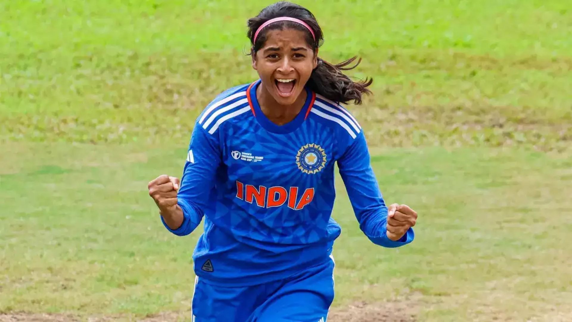 Shreyanka Patil is set to make her international debut for India during the T20I series. (P.C.:X) 