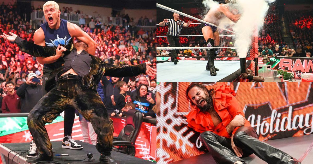 We got some big surprises at WWE RAW before Christmas with a title change and an attack on Seth Rollins!