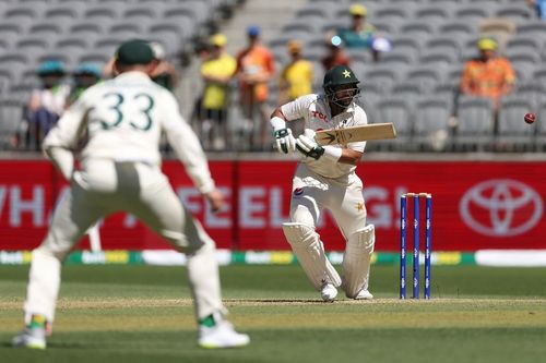 Imam-ul-Haq was dismissed cheaply by Mitchell Starc. (Credits: Twitter)