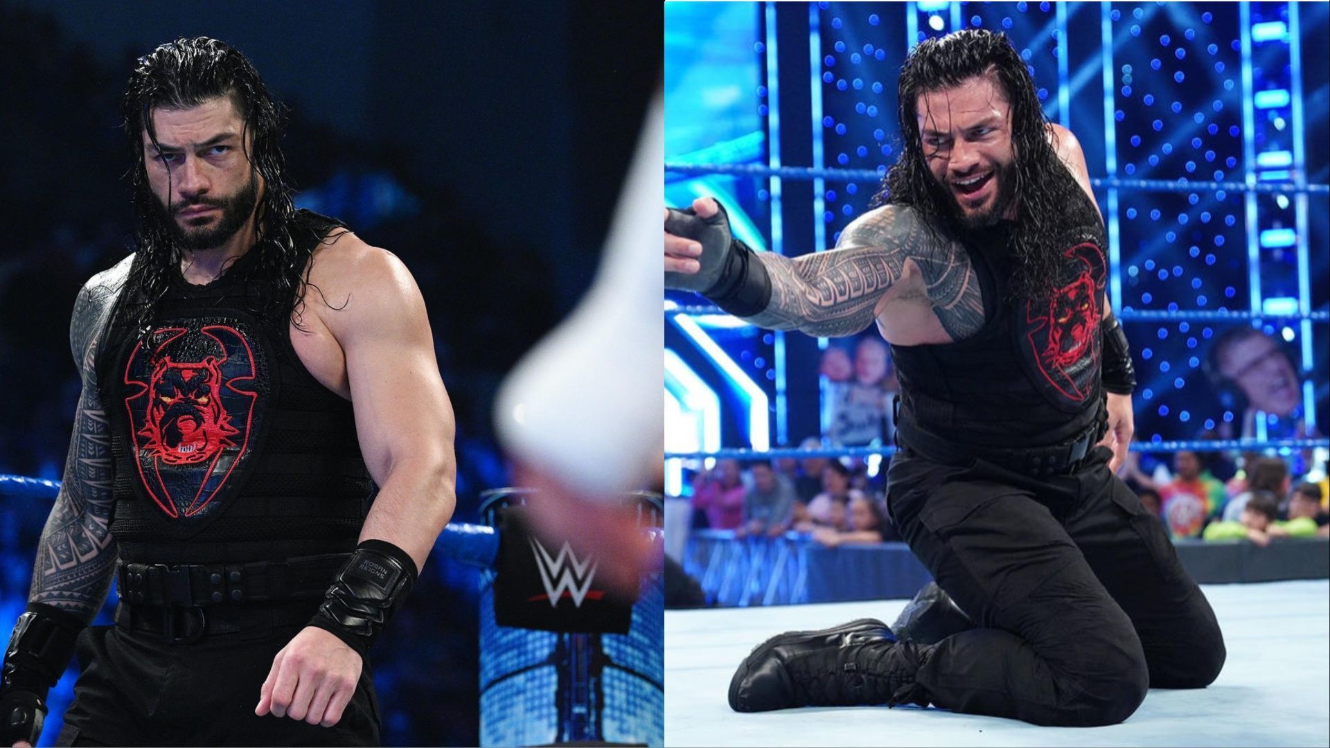 Roman Reigns on WWE SmackDown in 2019.