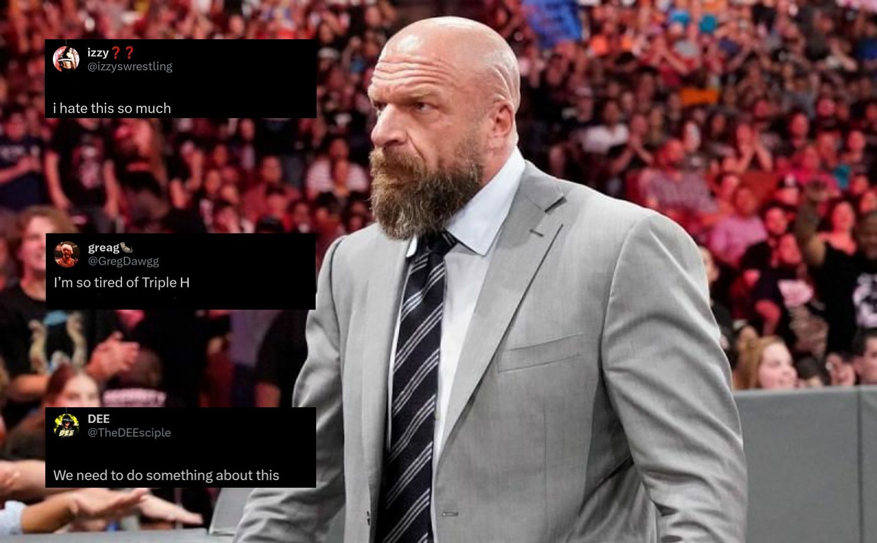 Triple H is the head of WWE