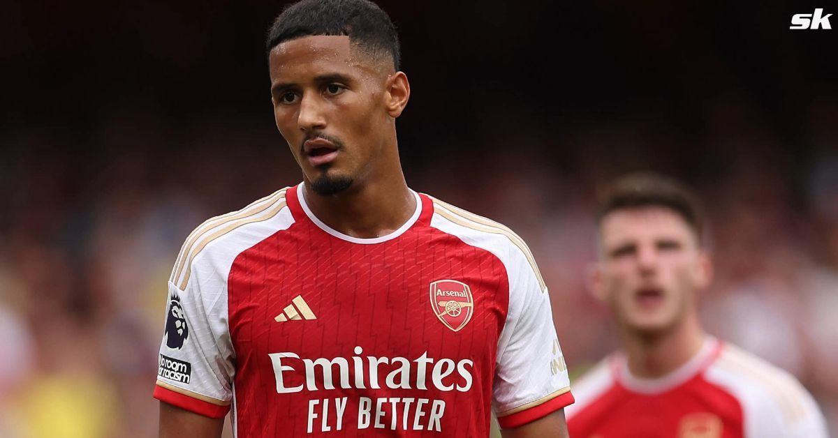 Arsenal centre-back William Saliba