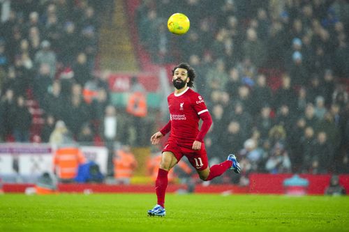 Salah's sensational strike leveled things for the Reds.