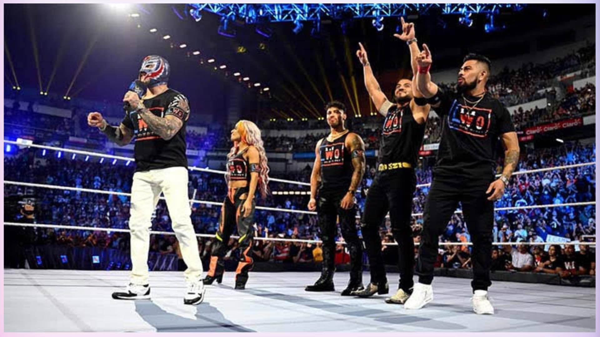 Rey Mysterio debuted a new version of the LWO in 2023.