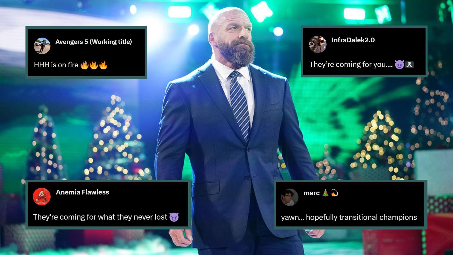 Triple H is the Chief Content Officer of WWE!