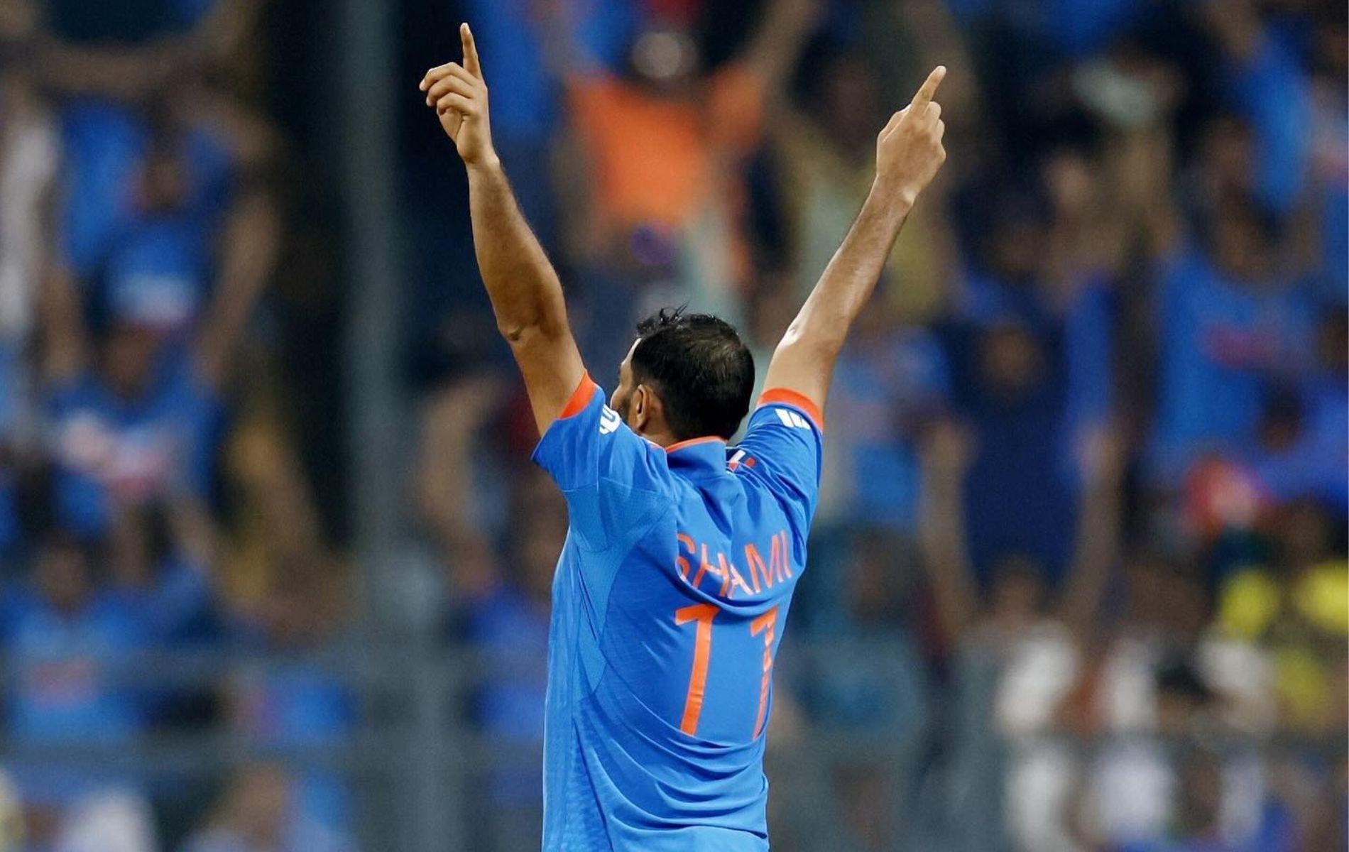 Mohammed Shami picked up seven wickets in the 2023 World Cup semi-final. (Pic: X)