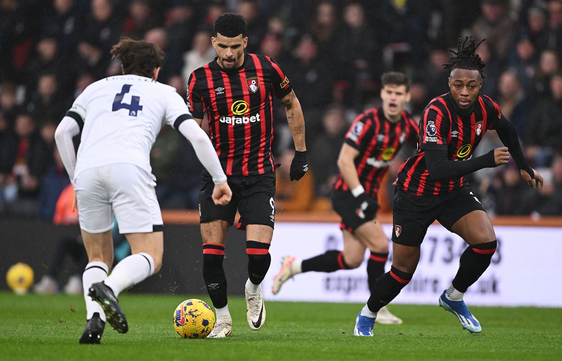 Dominic Solanke has admirers at the Emirates,