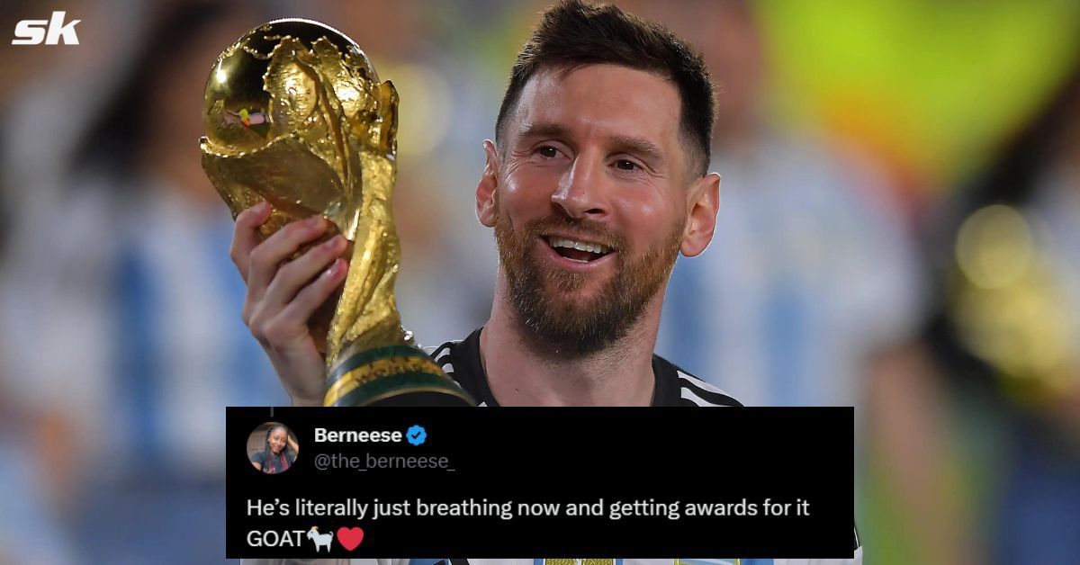 Lionel Messi has added yet another individual honor. 