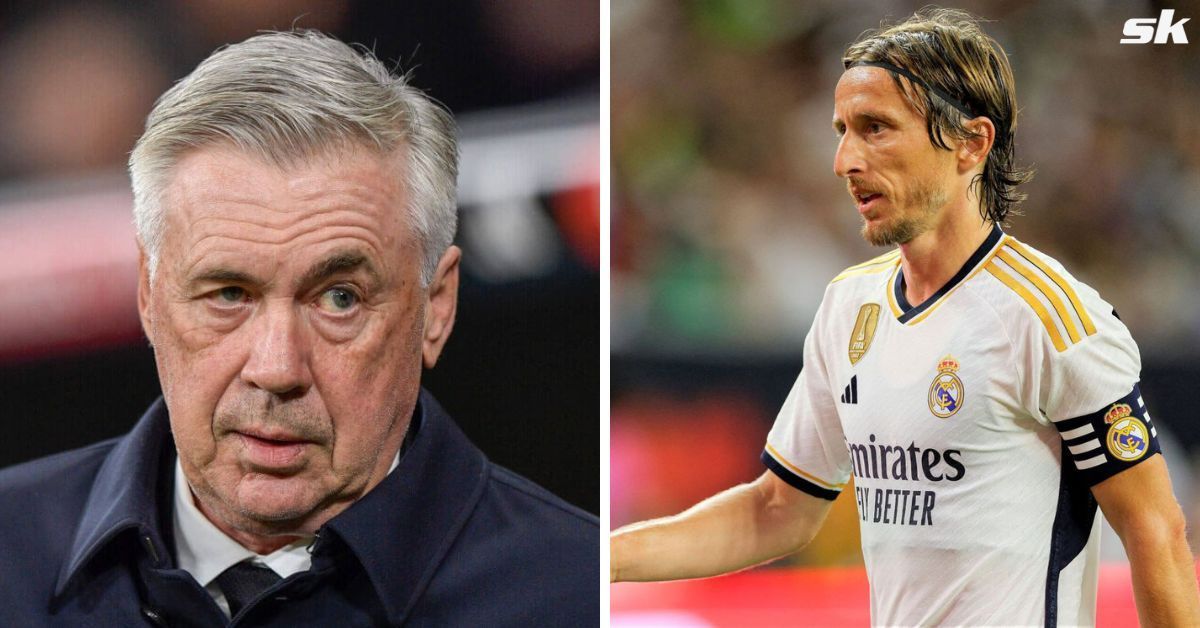 Carlo Ancelotti reportedly wants Luka Modric to leave