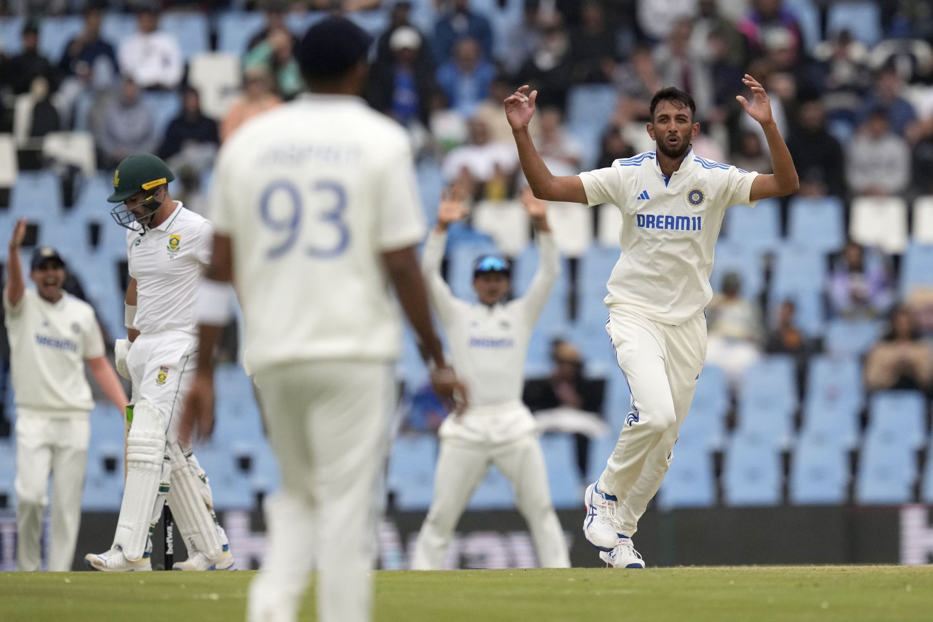 Prasidh Krishna's Test debut didn't go to plan.