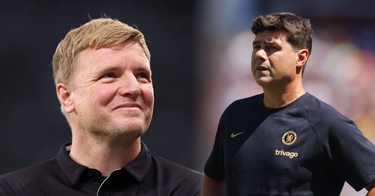 Mauricio Pochettino and Eddie Howe (via Getty Images)