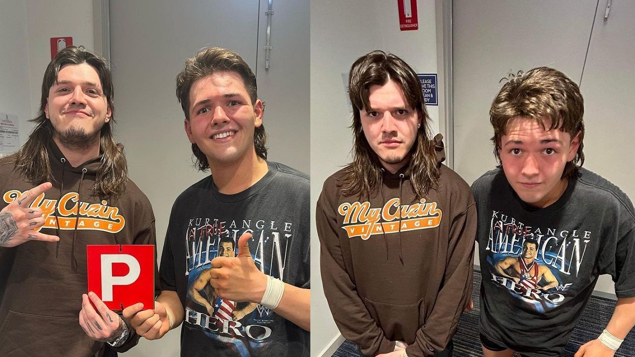 Dominik Mysterio and Jesse Lambert