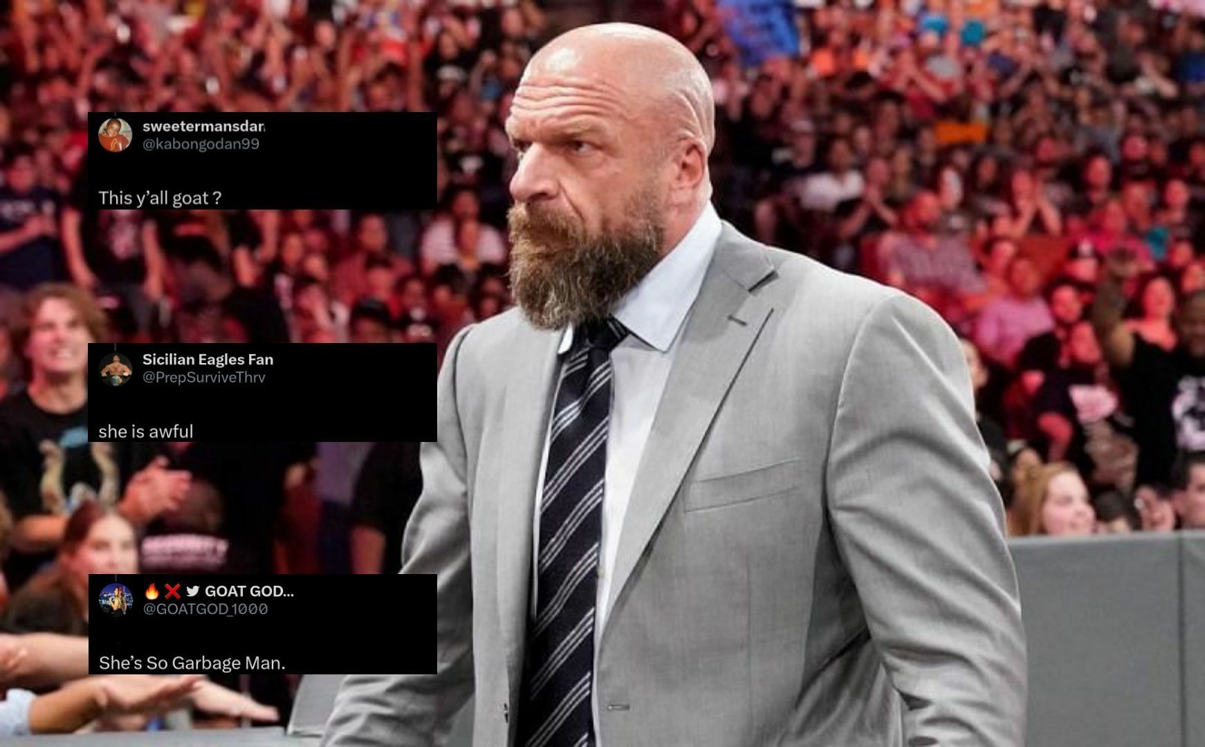 Triple H is the head of WWE