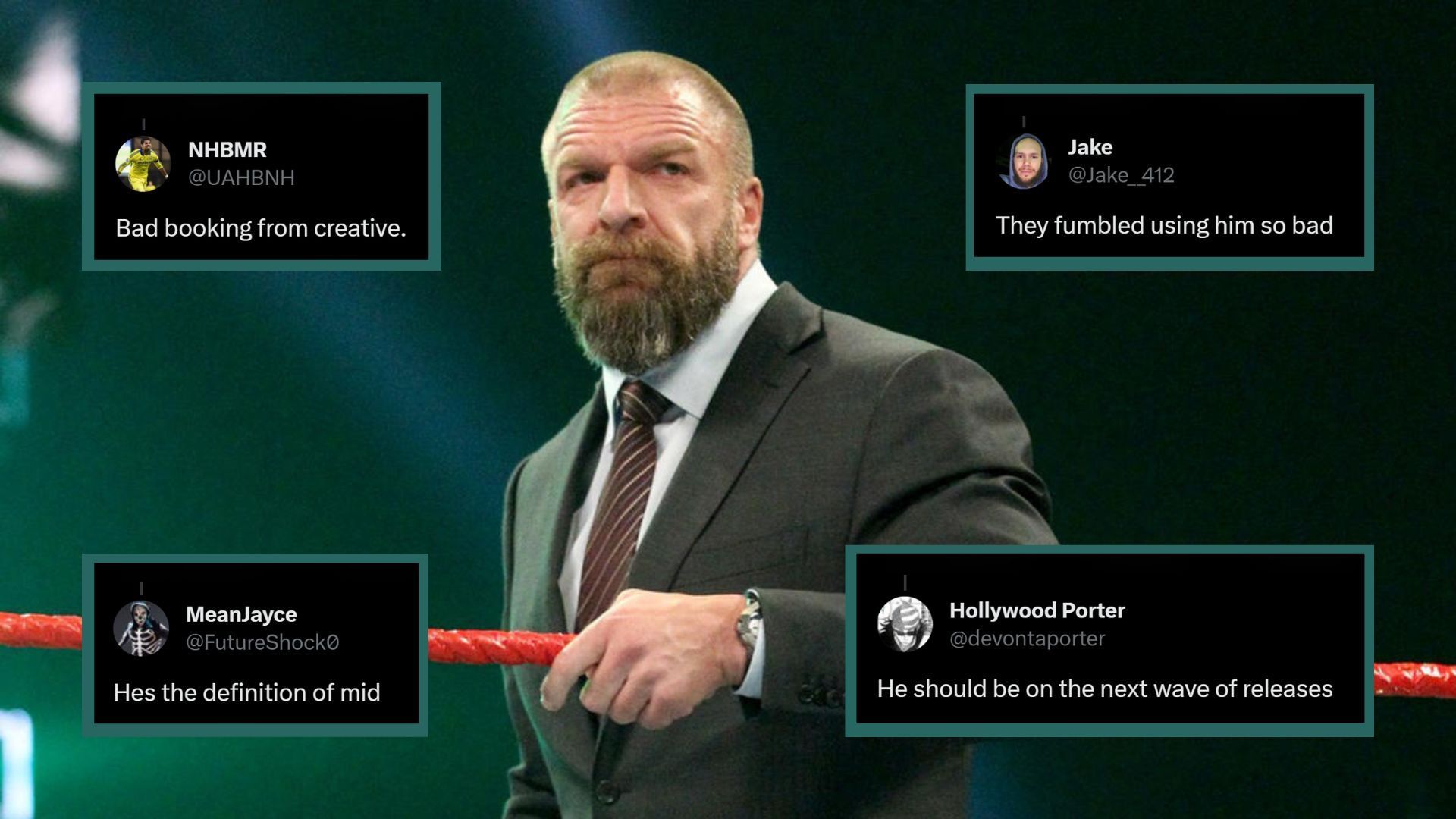 Triple H is the Chief Content Officer of WWE!
