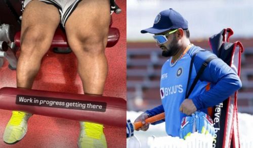 Rishabh Pant suffered multiple injuries in the accident. (Pics: Instagram & Getty Images)