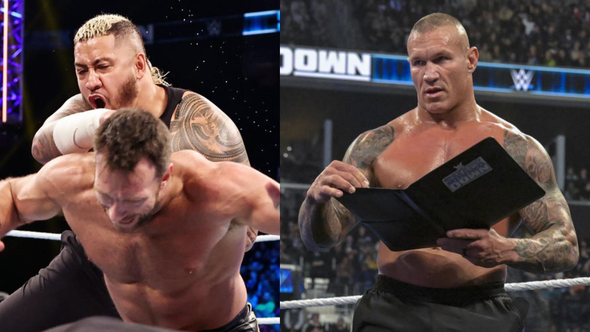 Randy Orton is feuding with The Bloodline.