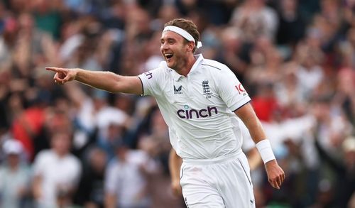 Stuart Broad. (Image Credits: Twitter)