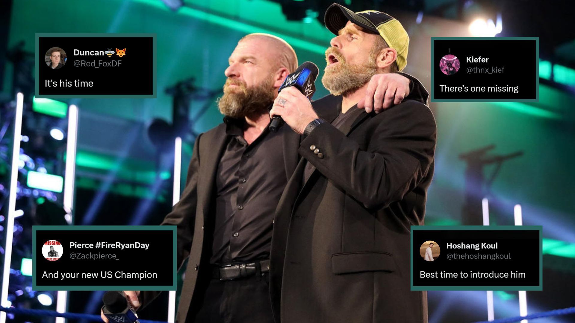 Triple H and Shawn Michaels are curently booking creative in WWE!